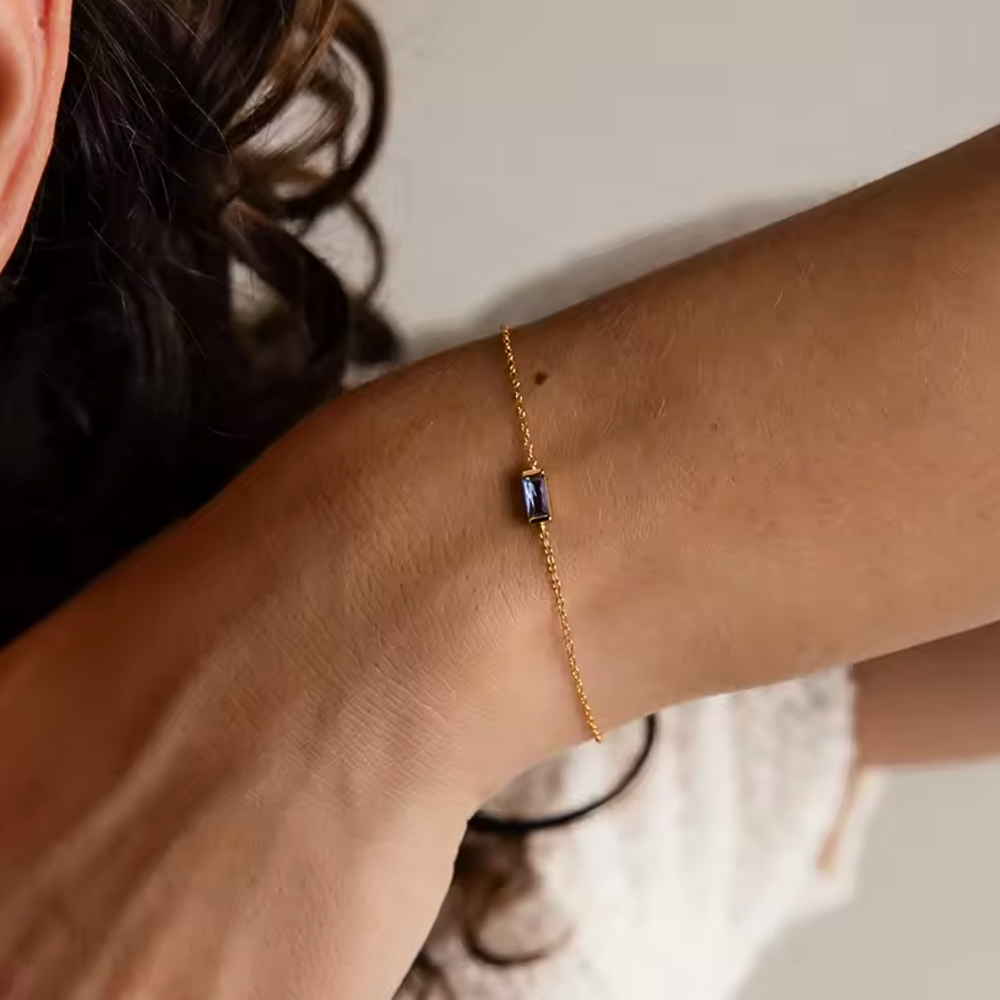 Bracciale con Pietra Nascita Heartline