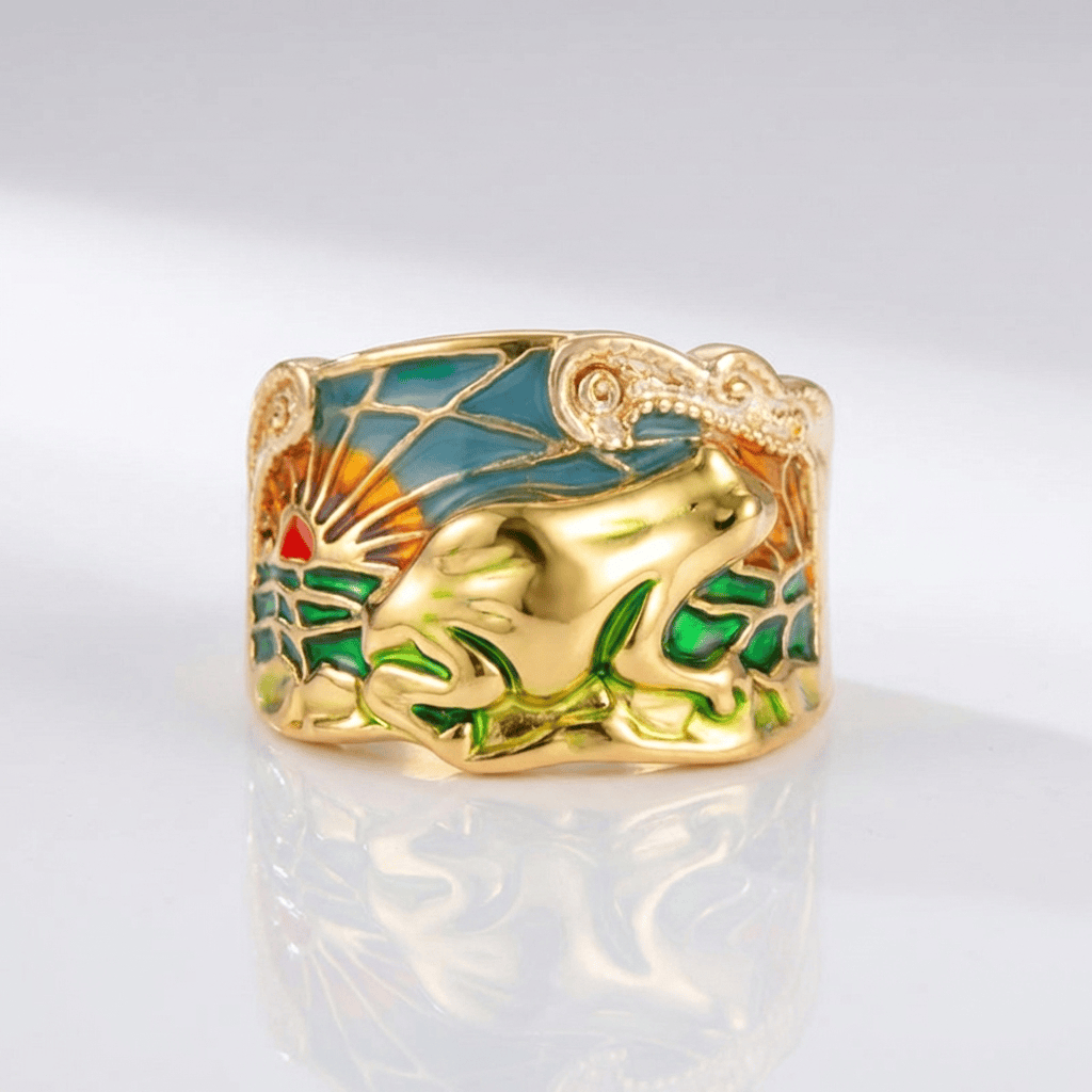 ANELLO ORNATO IN ORO ROSA ETERNO