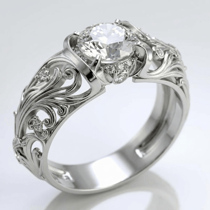 ANELLO ELEGANTE VINTAGE ARGENTO