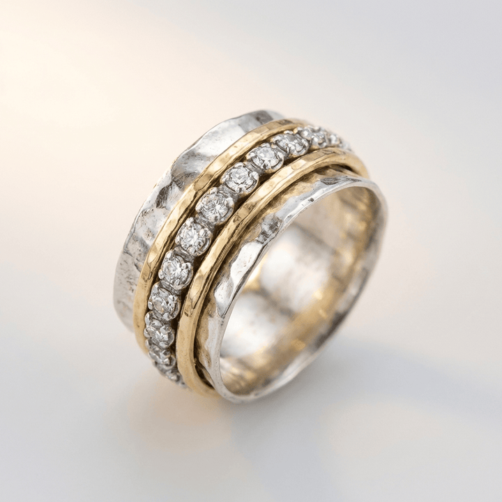 ANELLO SPIN IN ZIRCONIA SERENITY