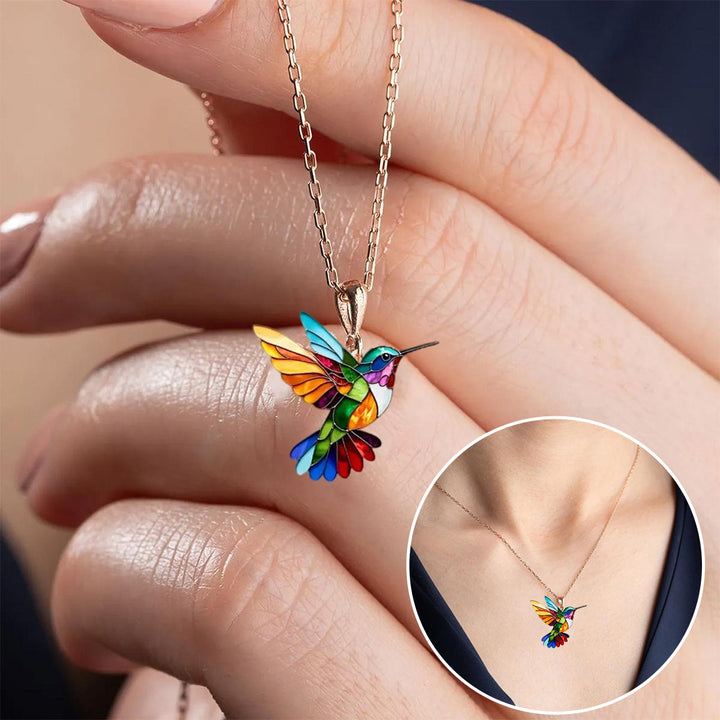 Collana Colibrì Colorata