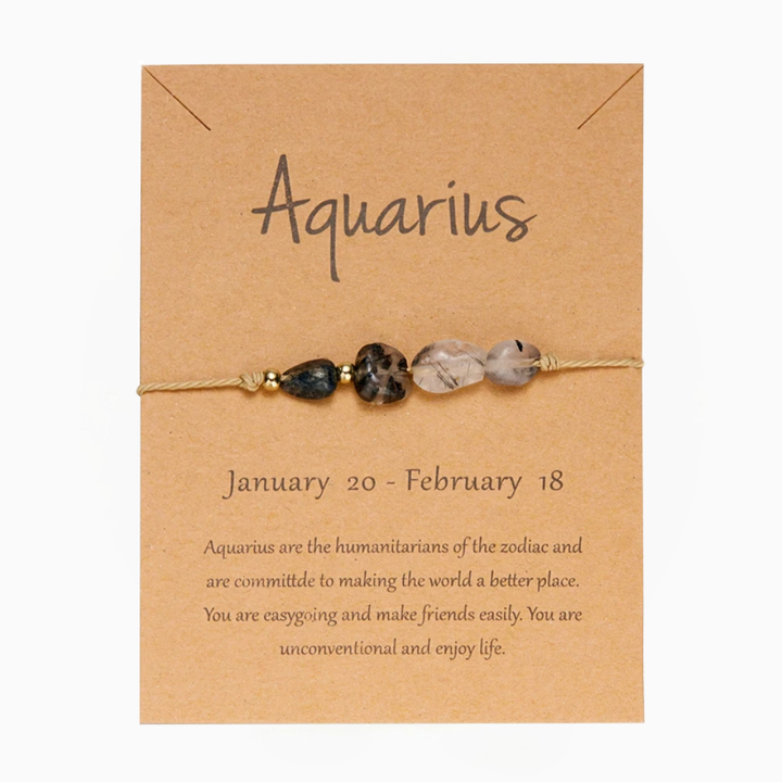 Bracciale Acquario | Segno Zodiacale