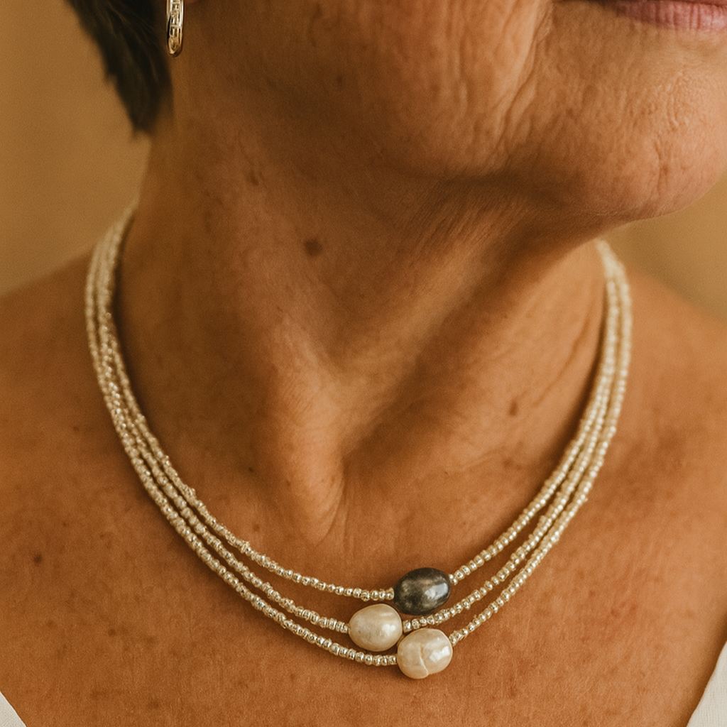 Collana di Perle Naturali