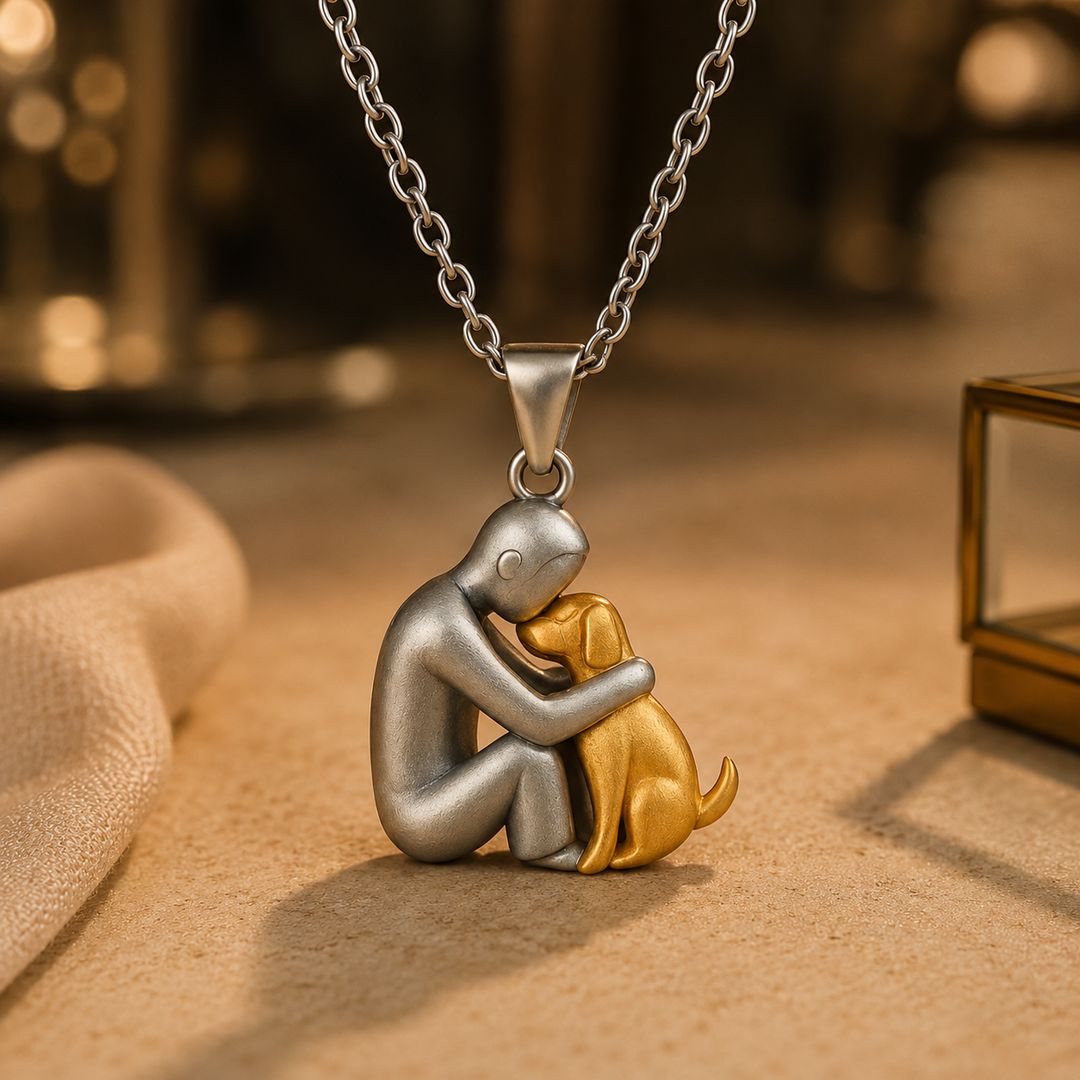 Collana con Ciondolo Abbraccio