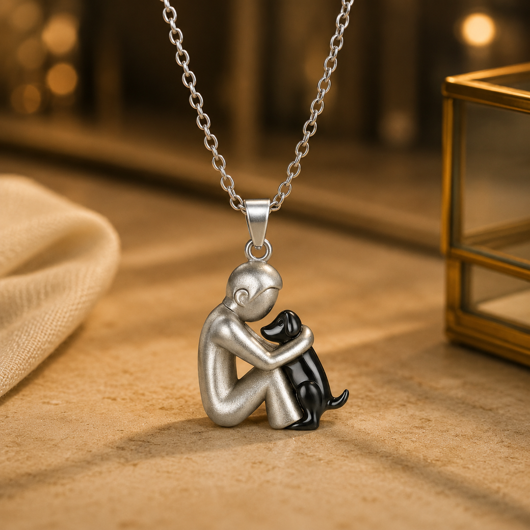 Collana con Ciondolo Abbraccio