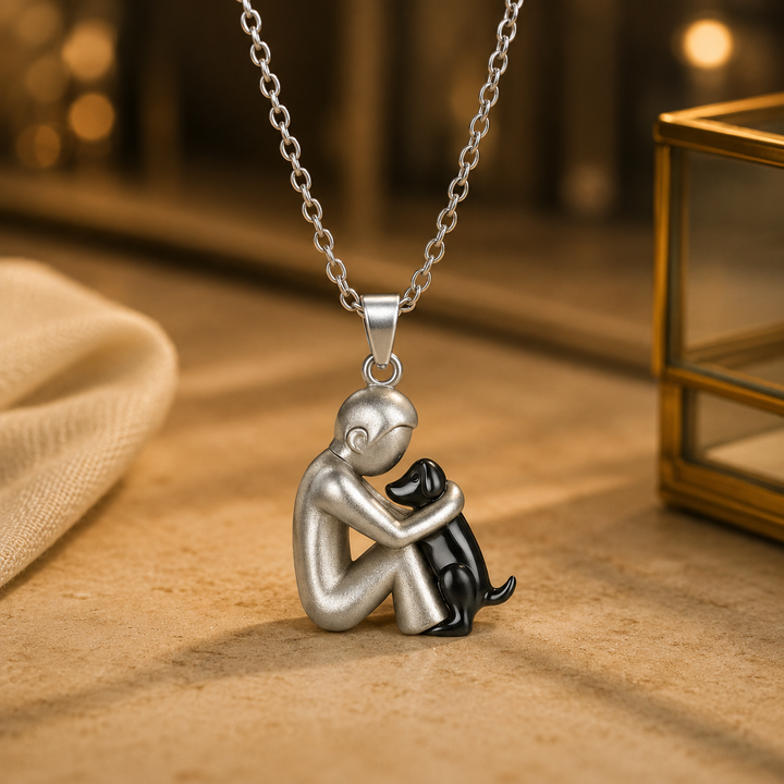 Collana con Ciondolo Abbraccio