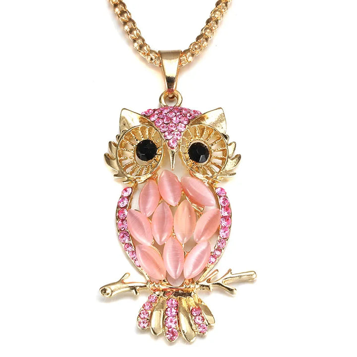 Collana Gufo Dorato