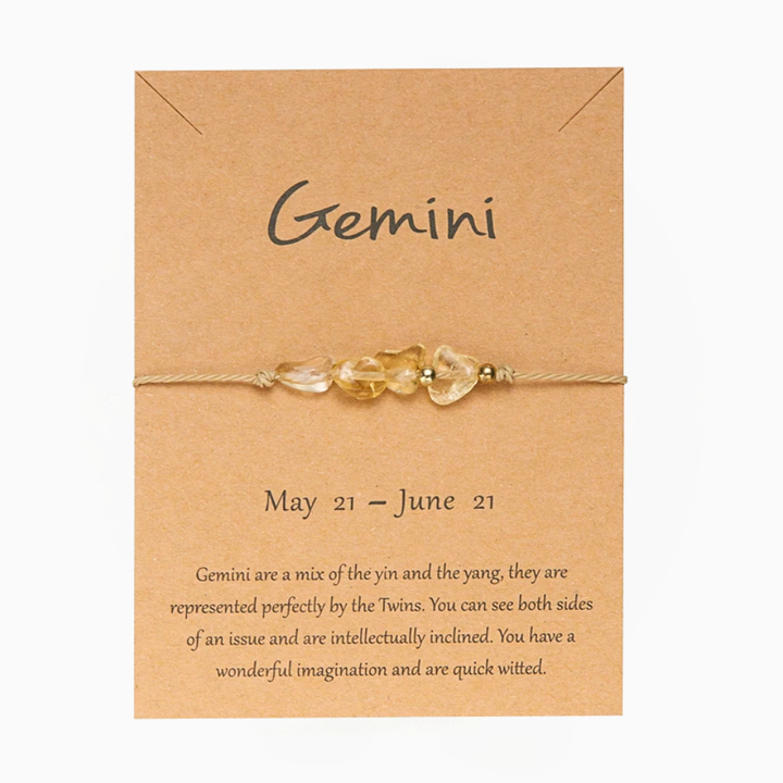 Bracciale Gemelli | Segno Zodiacale