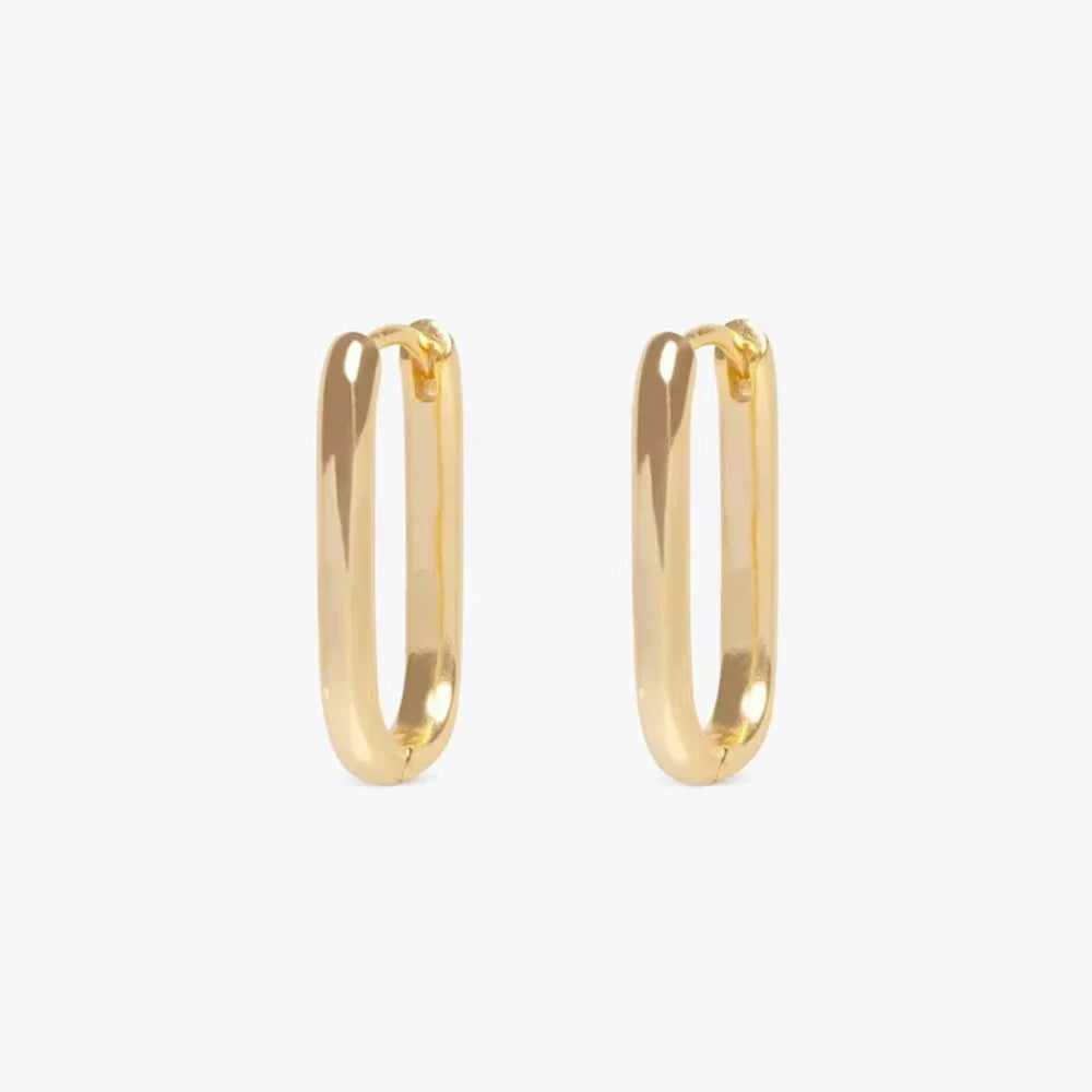 Mariasz | Gold Earrings Minimalist, Stainless Steel