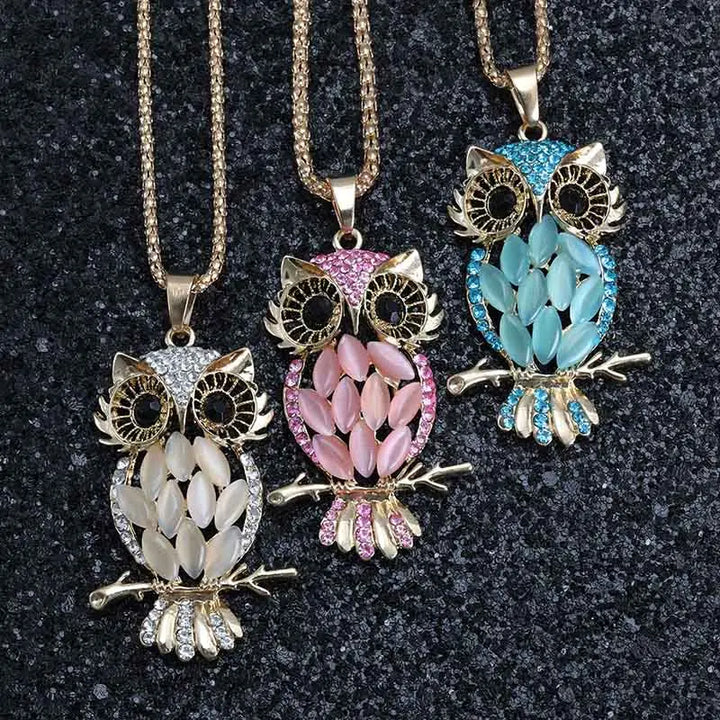 Collana Gufo Dorato
