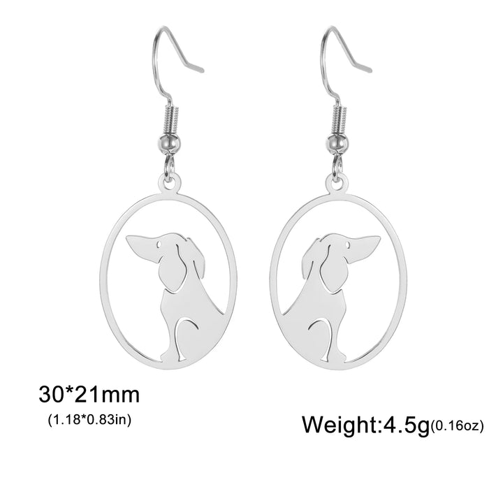Cuore di Cane Earrings