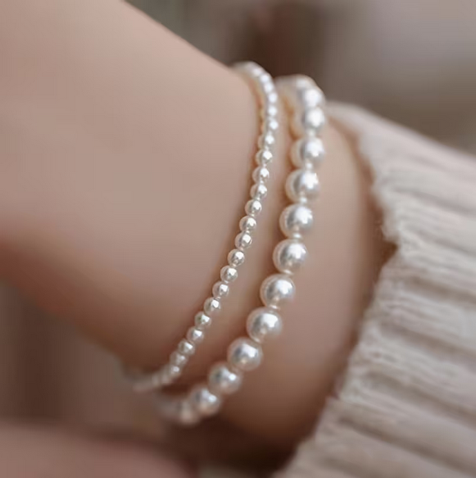 Set di bracciali in perle | Perlume