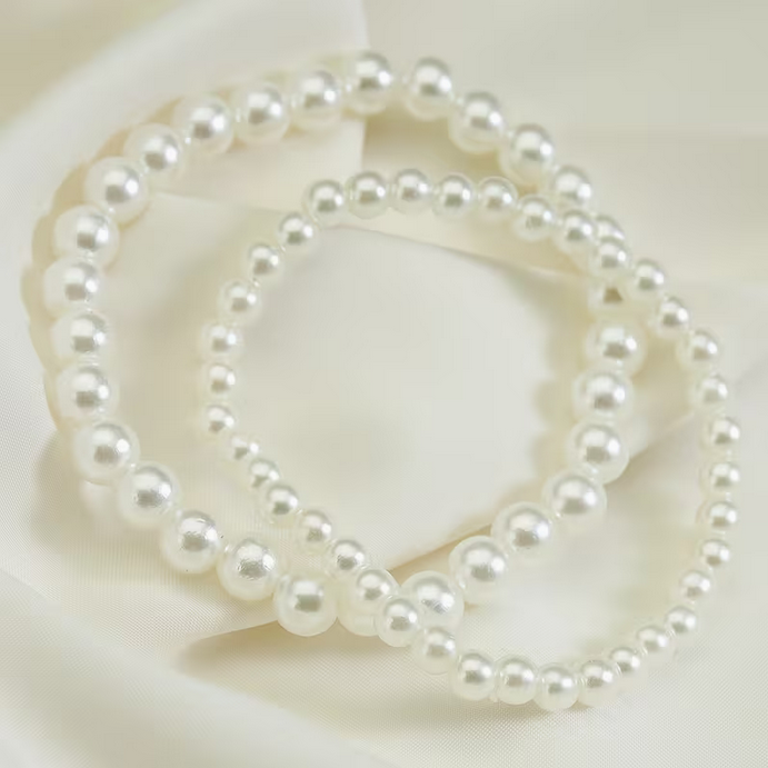 Set di bracciali in perle | Perlume