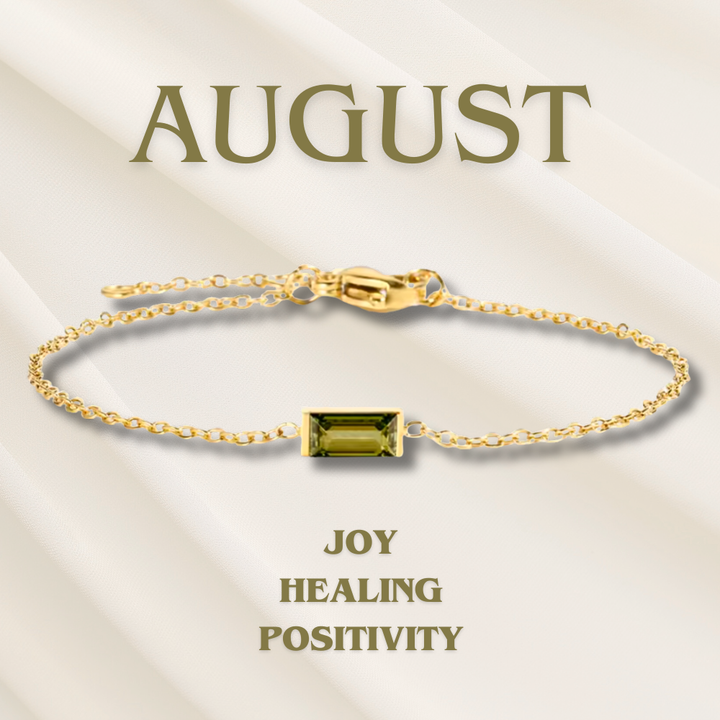 Bracciale con Pietra Nascita Heartline