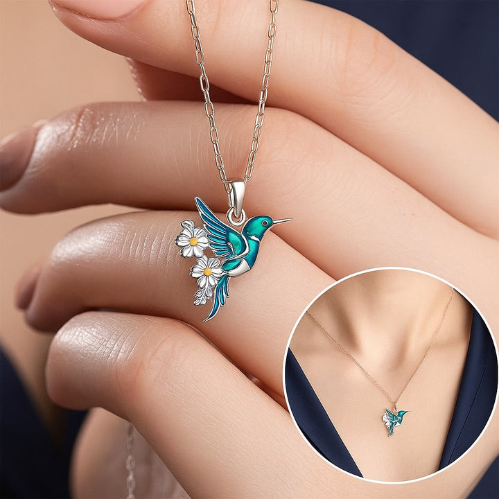 Bellissima Collana Colibrì con Orecchini Bonus – Offerta a Tempo Limitato