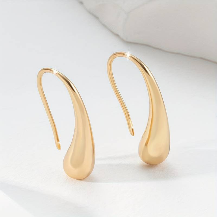 Orecchini Vintage in Oro "Drop"