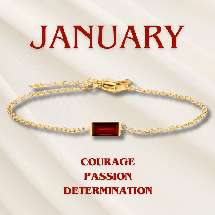 Bracciale con Pietra Nascita Heartline