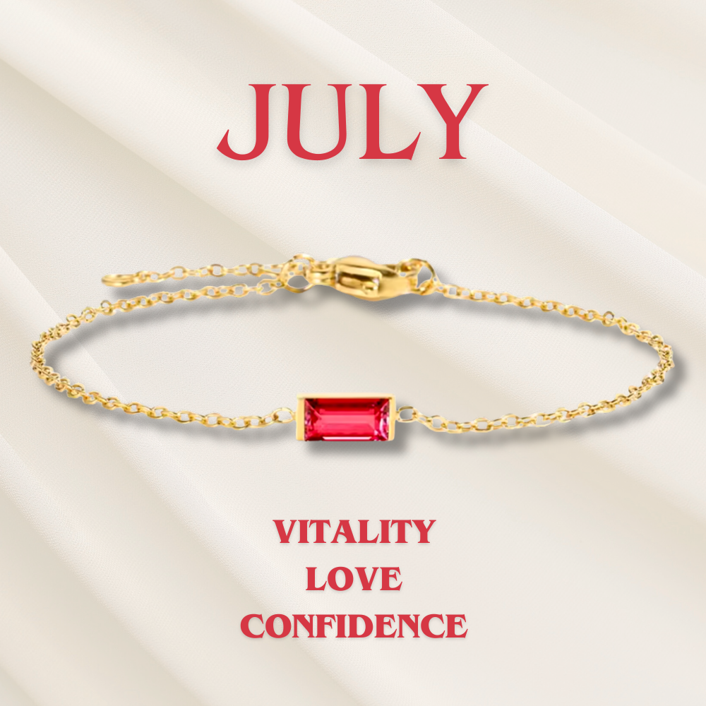 Bracciale con Pietra Nascita Heartline