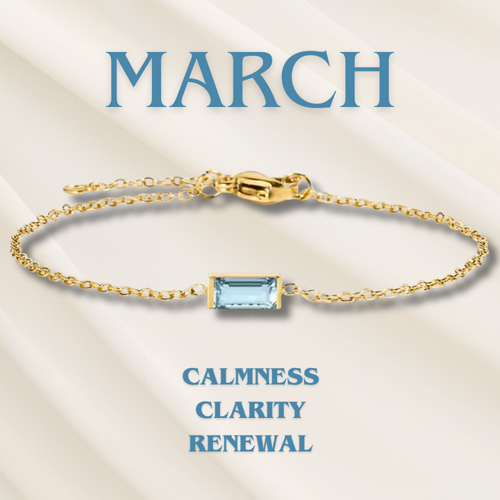 Bracciale con Pietra Nascita Heartline