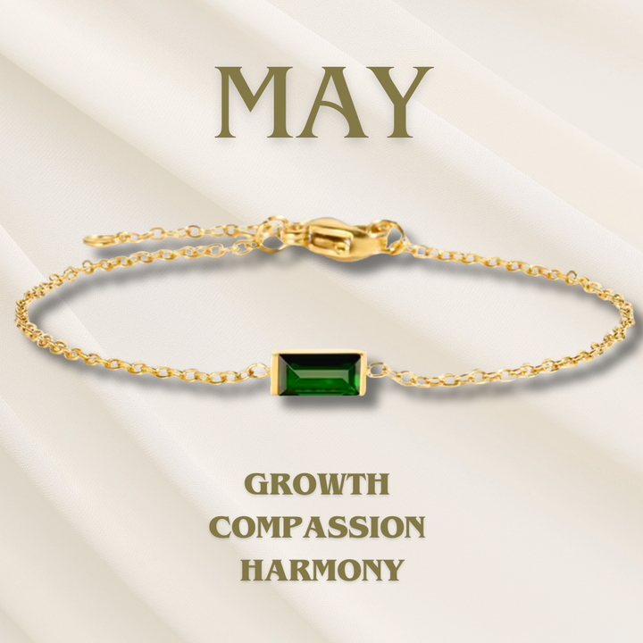 Bracciale con Pietra Nascita Heartline