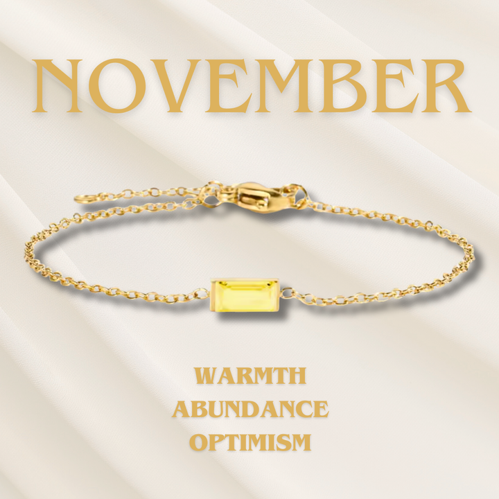Bracciale con Pietra Nascita Heartline